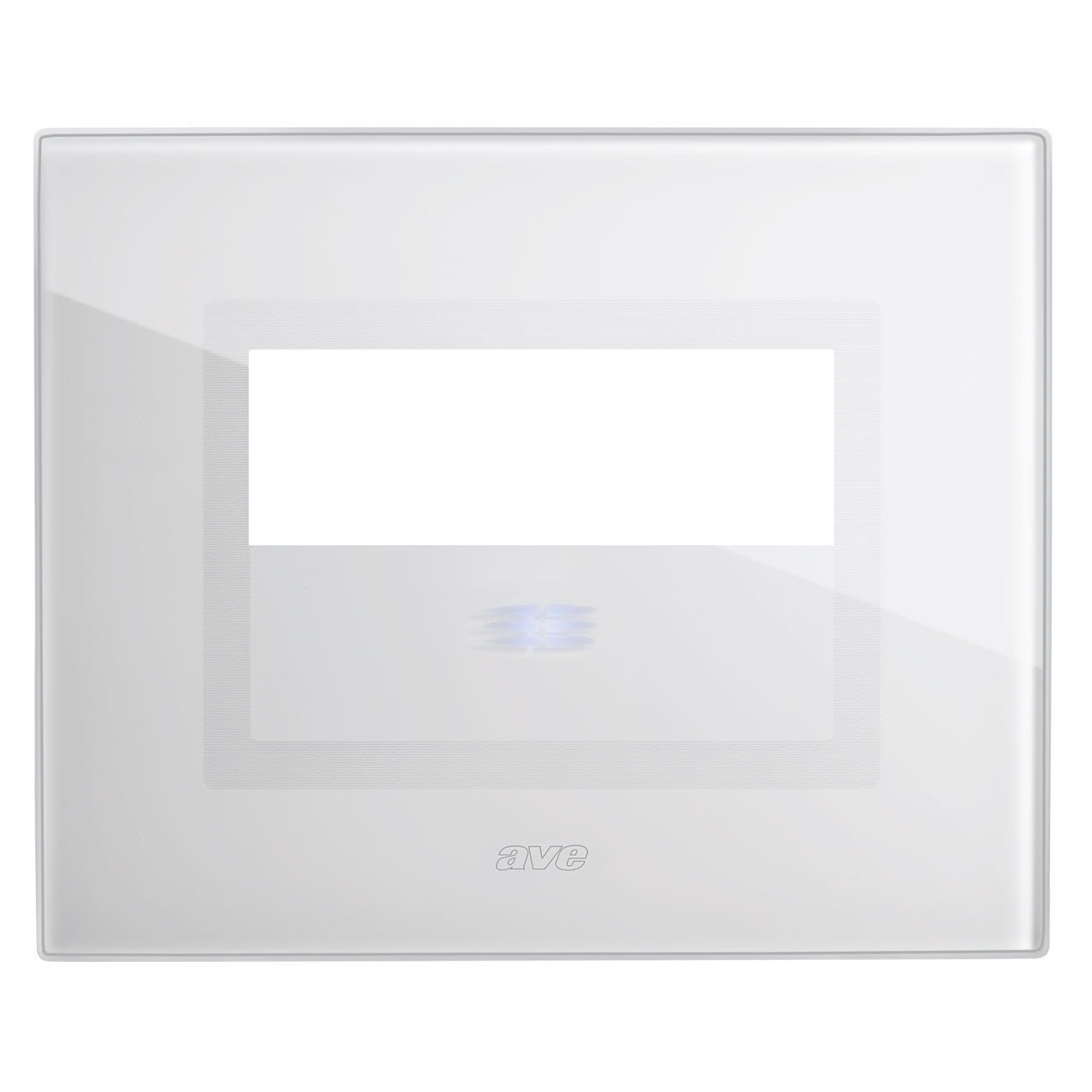 AVE - AVE44PVTC88BL PLACCA VERATOUCH X PULSANTE BIANCA