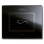 AVE - AVE44PVTCS3NAL PLACCA TOUCH VETRO S44 NERA SPINA3M