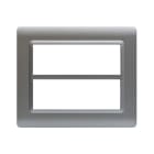 AVE - AVE44PY012AO PLACCA TECN.44 ARGENTO OPACO 6+6M