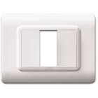AVE - AVE44PY01B PLACCA TECN.44 BIAN.RAL9010 1M CENT