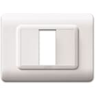 AVE - AVE44PY01B PLACCA TECN.44 BIAN.RAL9010 1M CENT