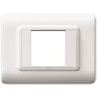 AVE - AVE44PY02B PLACCA TECN.44 BIAN.RAL9010 2M CENT