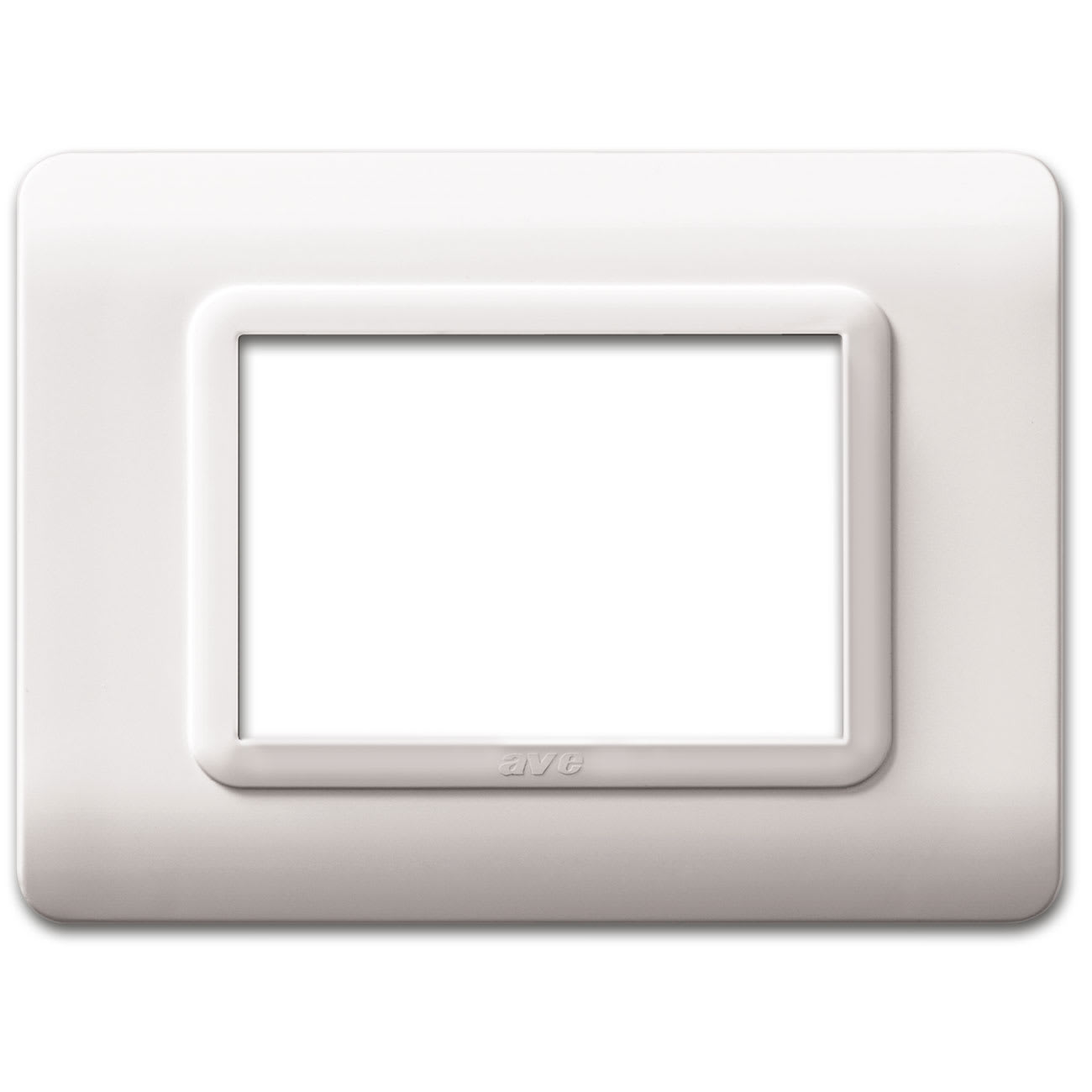 AVE - AVE44PY03B PLACCA TECN.44 BIANCO RAL9010 3M