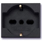AVE - AVE45390/15TS PRESA UNEL BIPASSO 2P+T 10/16A NOIR