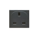 AVE - AVE45397TS PRESA 2P+T 13A 250V ING.BS1363 NOIR