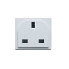 AVE - AVE45597TS PRESA ING.BS1363 13A RAL7035 RAL