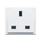 AVE - AVE45B97TS PRESA 2P+T 13A 250V BS1363 BANQ