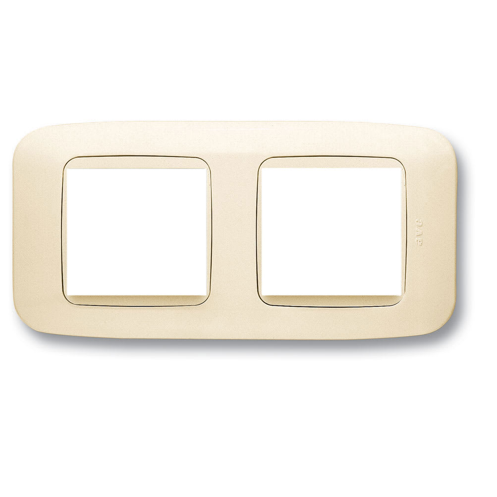 AVE - AVE45P24BP PLACCA DOPPIA BIANCO BLANC 4(2+2)M