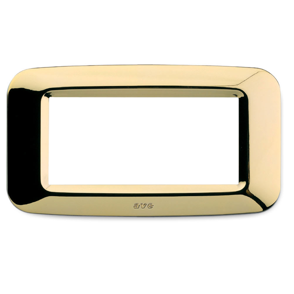 AVE - AVE45PY04OT PLACCA YES TECNOP. 4MOD. OTTONE