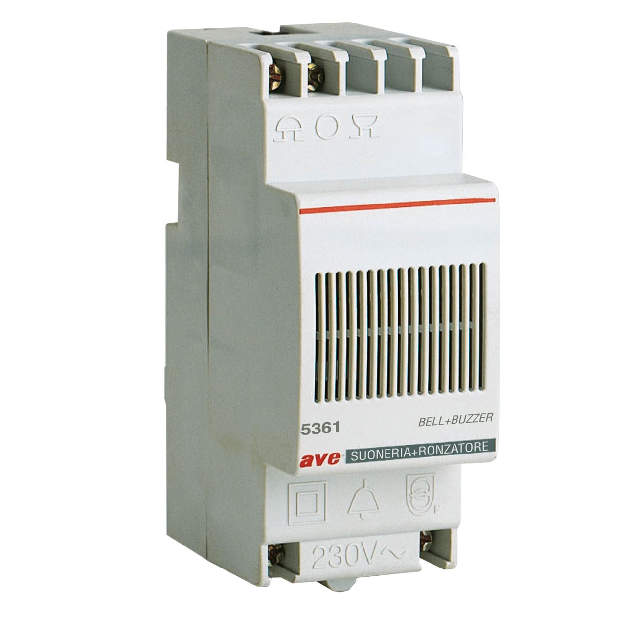 AVE - AVE5361 SUONERIA+RONZATORE+TRASF.230/12V 2M