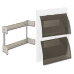 AVE - AVE53T36R COPERCHIO GRIGIO RAL 7035 IP40  36M