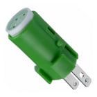 OMRON - OMRA1624DSG-1600200 PULSANTE- ACCESSORI 16.LED VERDE 24VACD