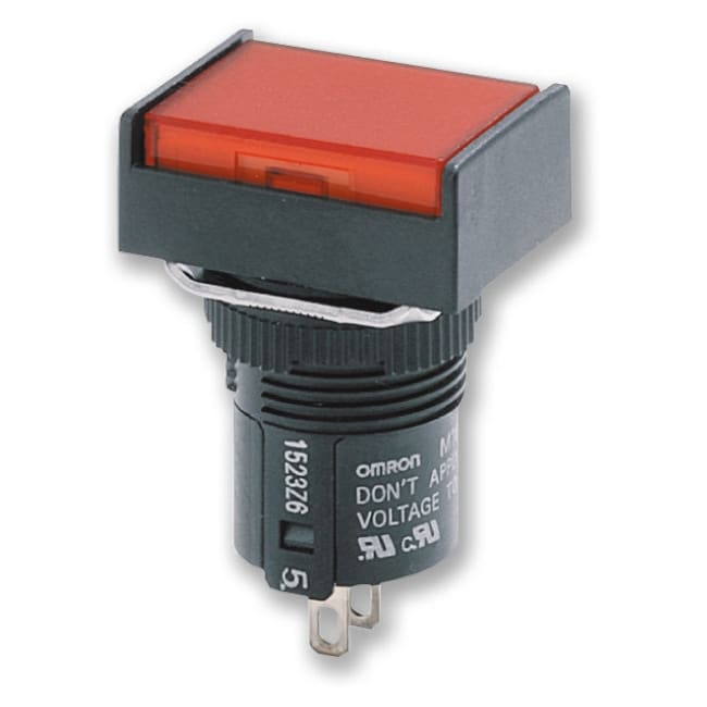 OMRON - OMRA165LAA-14921200 PULSANTE- COPRITASTO QUADRATO BLU.IP65
