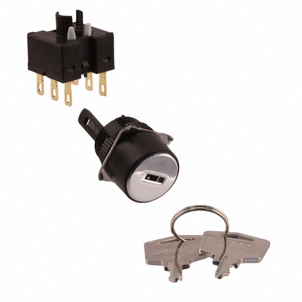 OMRON - OMRA165KT2ML2 SELETTORE COMPLETO, ROTONDO, A CHIAVE, 2