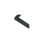 LINERGY SRL - LENA191 CORNICE DI FINITURA LEDY NERO RAL 9005 O