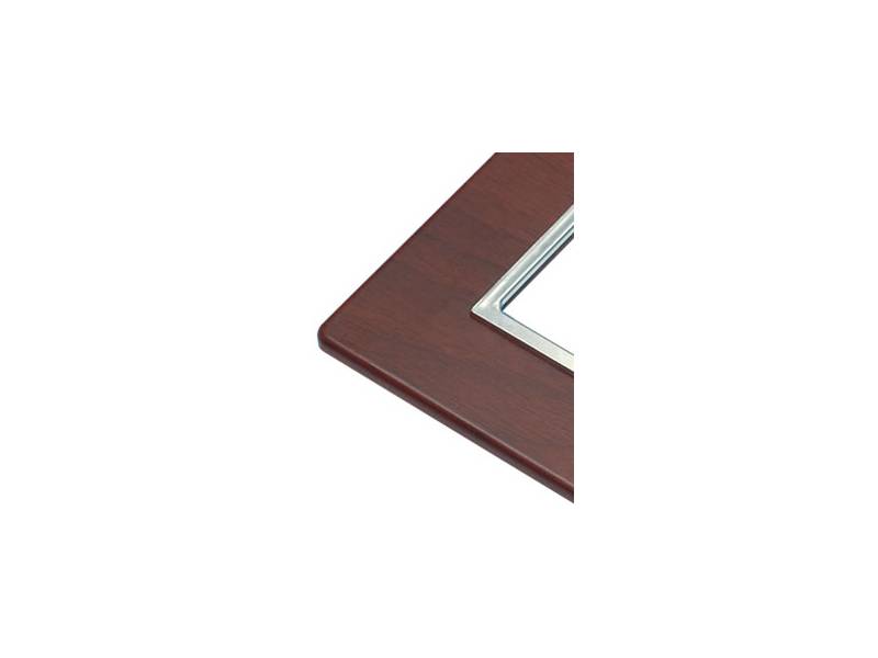 LINERGY SRL - LENA223 PLACCA DI FINITURA LEGNO NOCE SERIE LEDY
