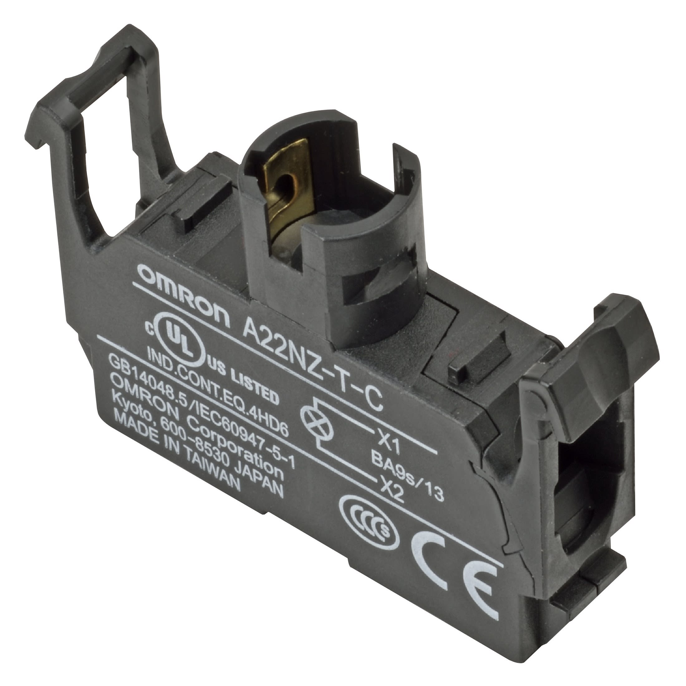 OMRON - OMRA22NZTC PULSANTE- PORTALAMPADA ALIMENTAZIONE 24V