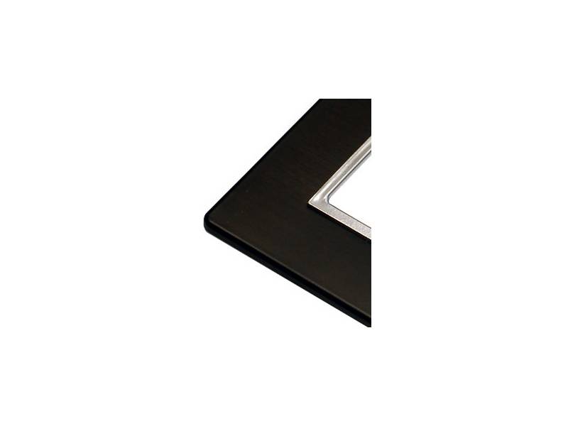 LINERGY SRL - LENA245 PLACCA DI FINITURA LEGNO WENGE SERIE LED