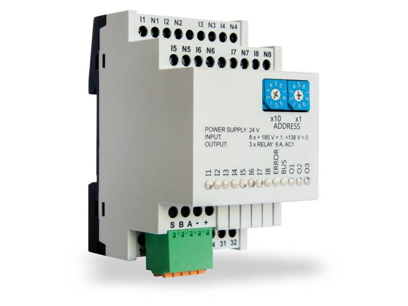 LINERGY SRL - LENA271 MODULO ESTERNO MONITORAGGIO 8 FASI