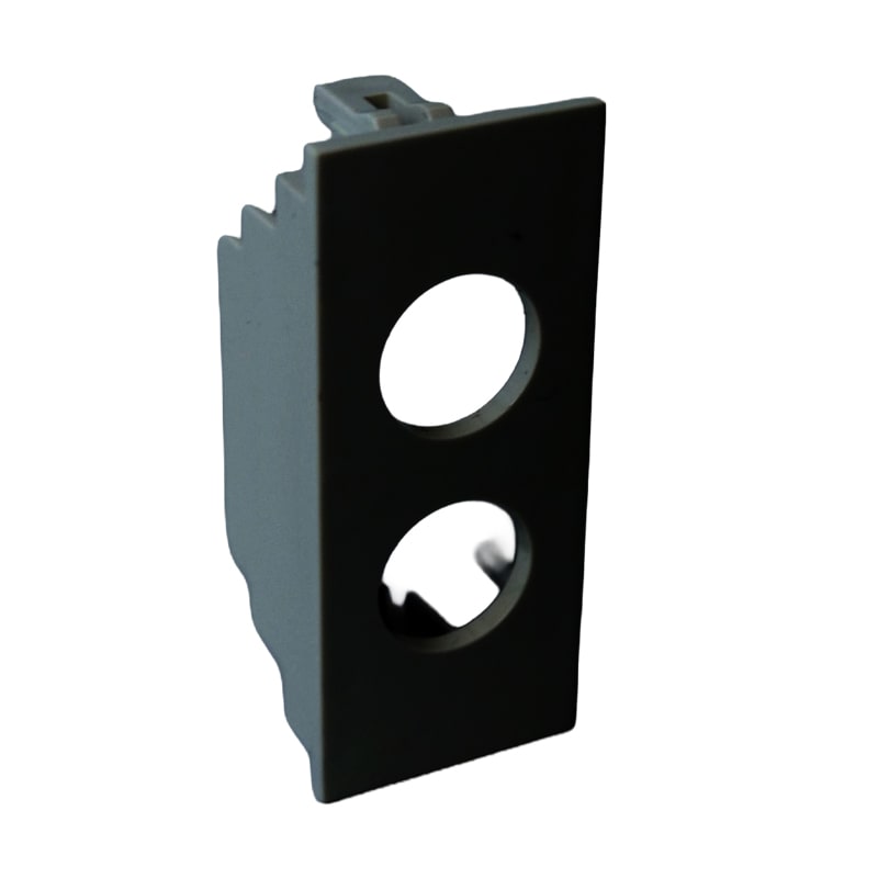 FTE MAXIMAL ITALIA S - FTEA2LINEA-N A2LINEA-N ADATT. 2 FORI VIMAR LINEA NERO