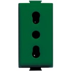 BTICINO - BTIA5180V MATIX MAGIC - PRESA BIPASSO 2P+T VERDE