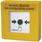 SIEMENS - BUILDING T - BCTA5Q00017630 DM1103-L PULS. COMANDO SCARICA (GIALLO)