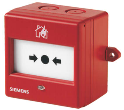 SIEMENS - BUILDING T - BCTA5Q00013436 FDM226-RP PULS.MANUALE CON CHIAVE RESET