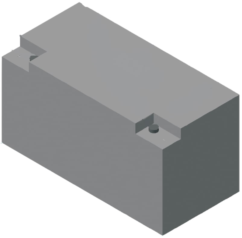 SIEMENS - BUILDING T - BCTA5Q00019357 FA2008-A1 BATTERIA (12V, 65 AH, VDS)