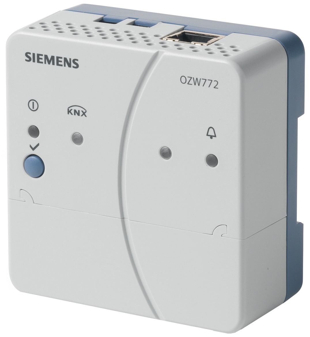 SIEMENS - BUILDING T - BCTBPZ:OZW772.04 WEB SERVER PER 4 APPARECCHI KNX