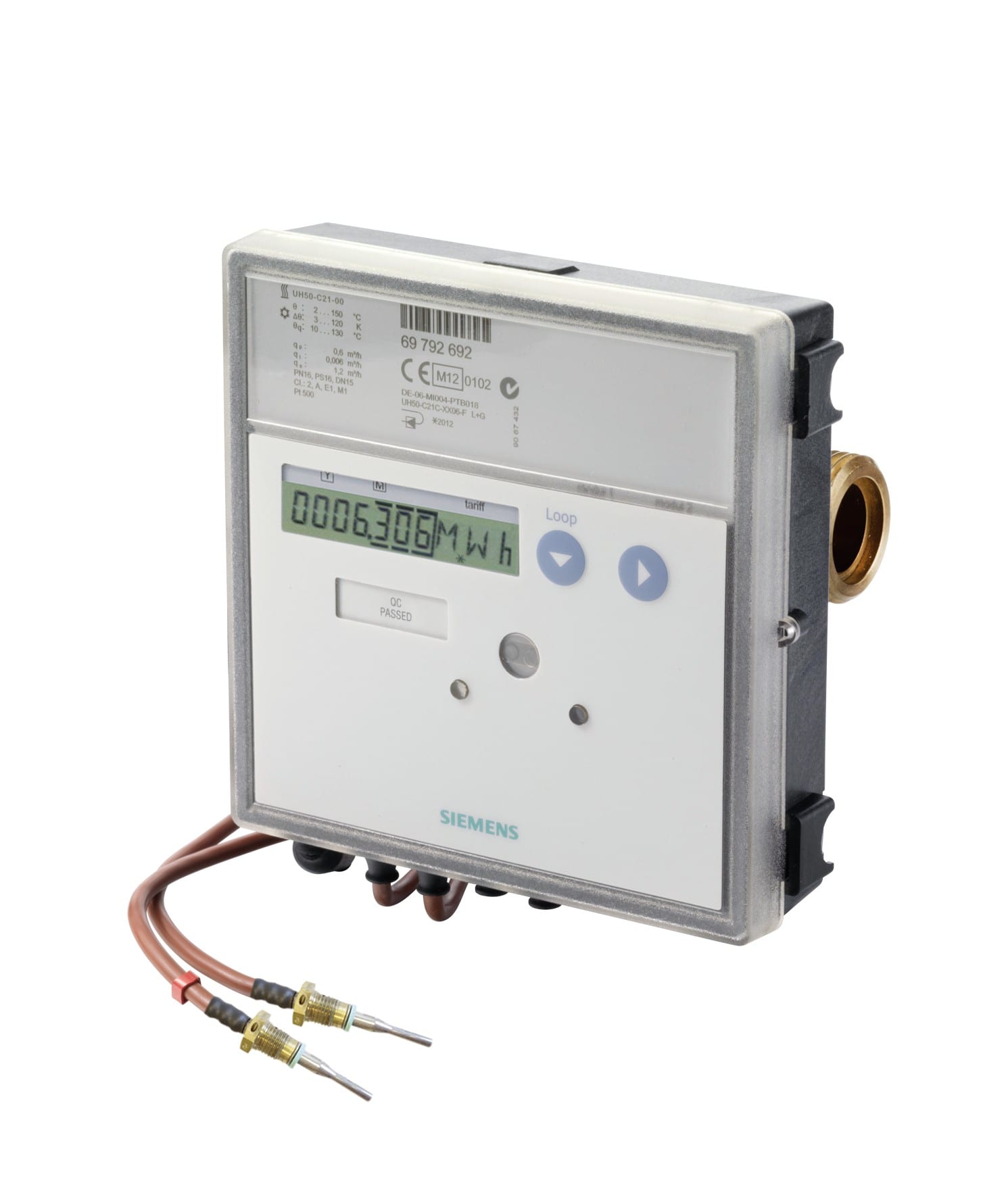 SIEMENS - BUILDING T - BCTS55561-F256 UH50-C40-00 CONT ULTRAS C/F 2,5M3/H NO A