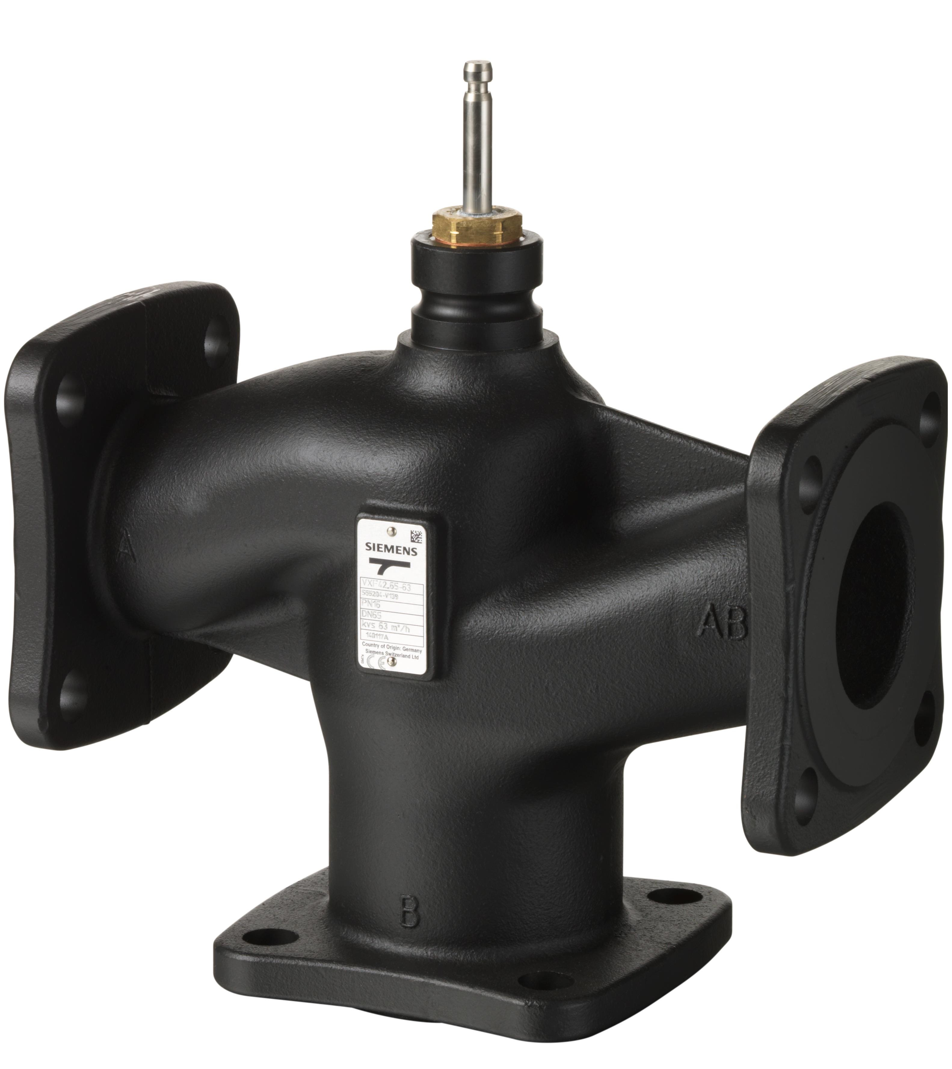 SIEMENS - BUILDING T - BCTS55204-V136 VXF42.50-31.5 VALV.3VIE, PN16, DN50,KVS3