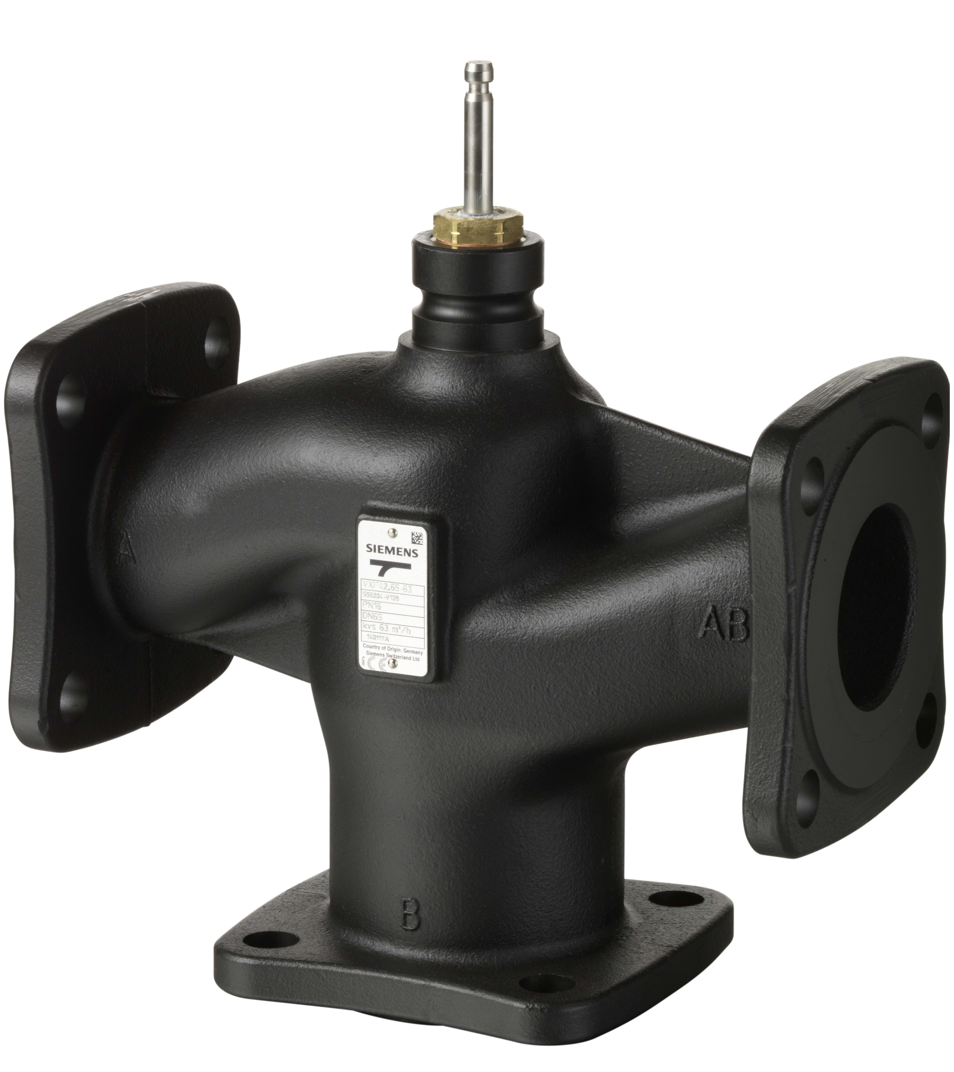 SIEMENS - BUILDING T - BCTS55202-V121 VXF32.65-63 VALV.3VIE, PN10, DN65, KVS63