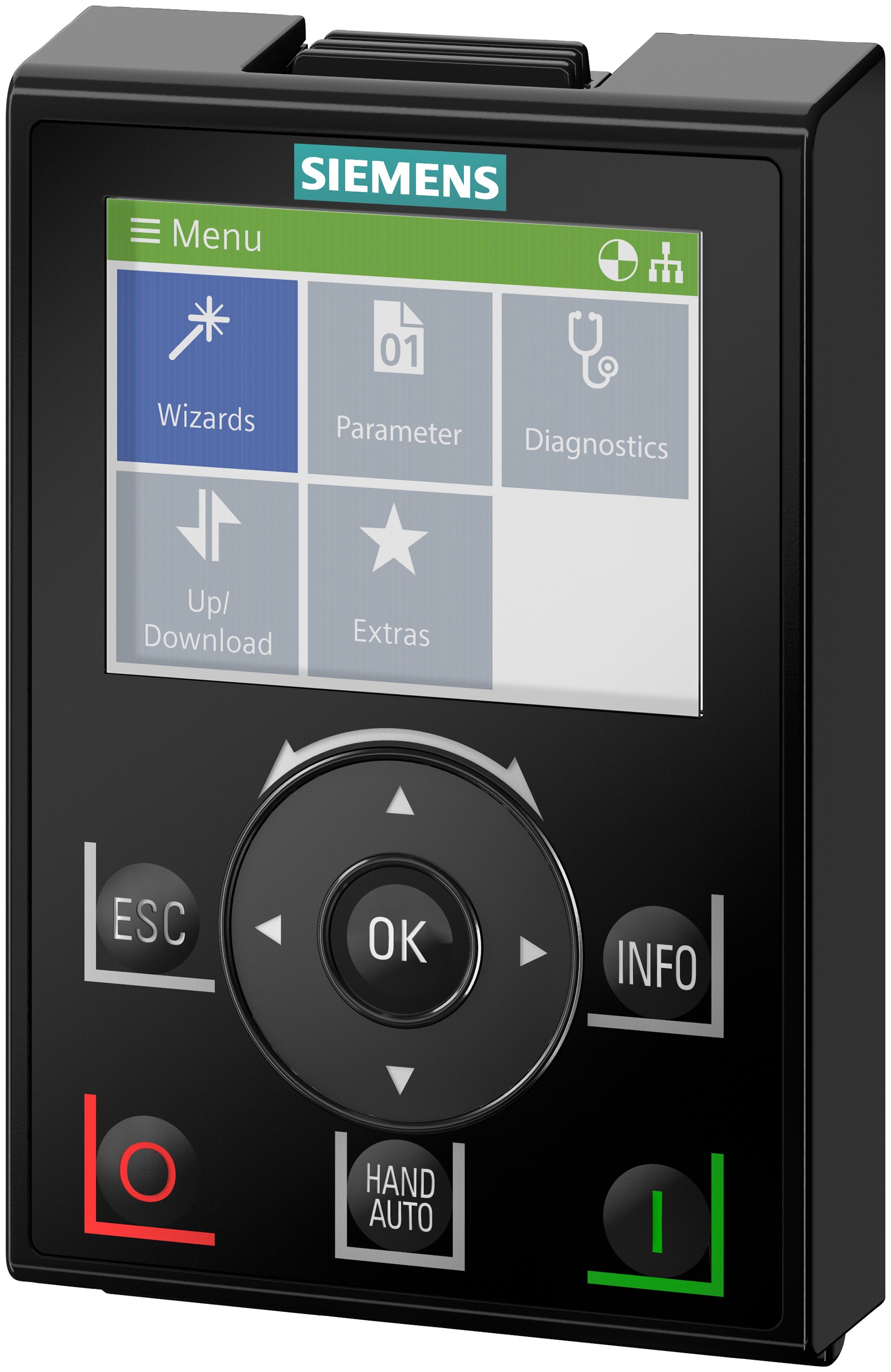 SIEMENS - BUILDING T - BCT6SL32556AA004JA2 G120P-IOP-2-BT PANNELLO OP INTELLIG IP55