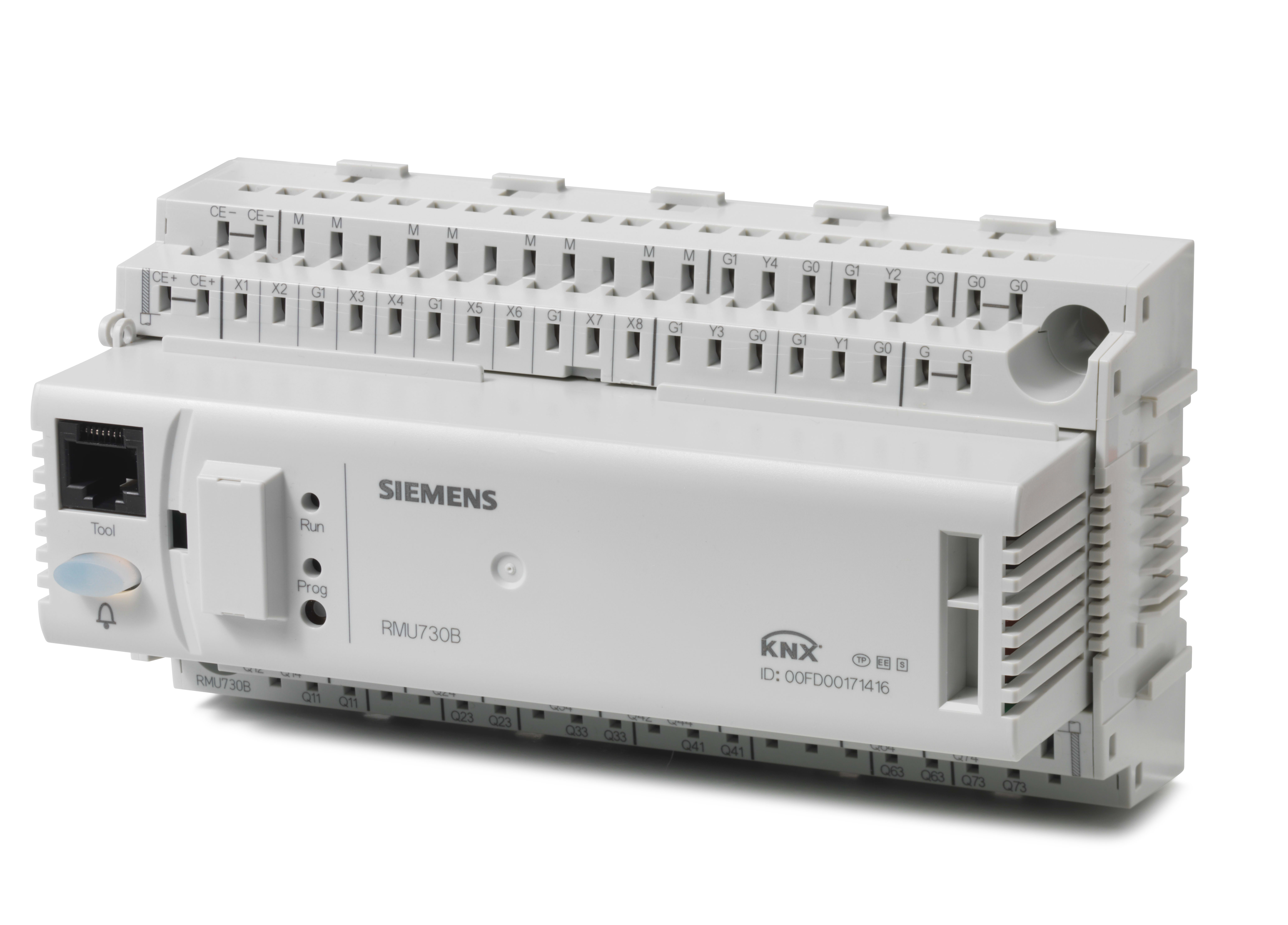 SIEMENS - BUILDING T - BCTBPZ:RMU730B-1 CONTROLLORE 3 LOOP DIGITALE KNX X UTA