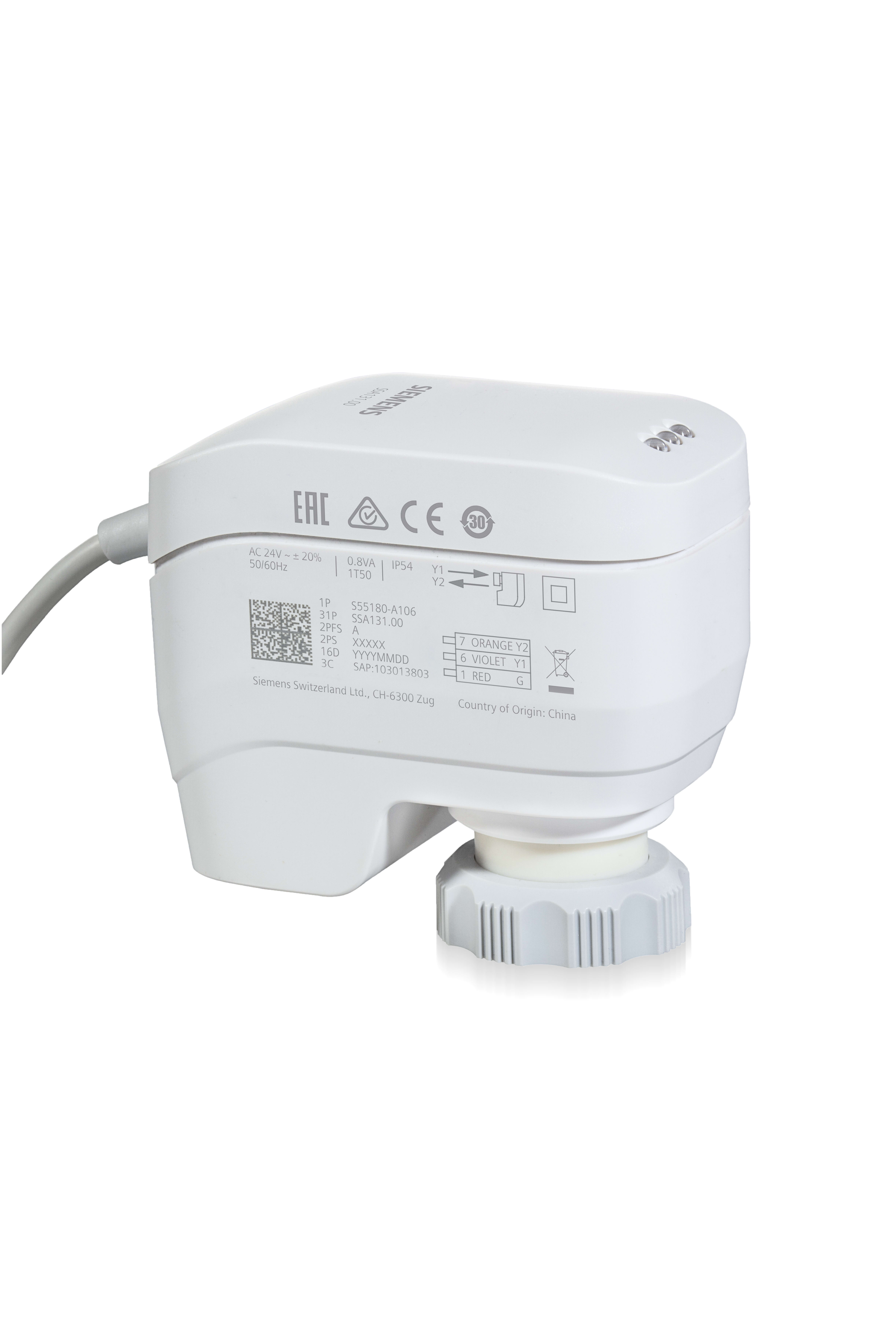 SIEMENS - BUILDING T - BCTS55180-A106 SSA131.00 MOTORE 3PTI 24V AC