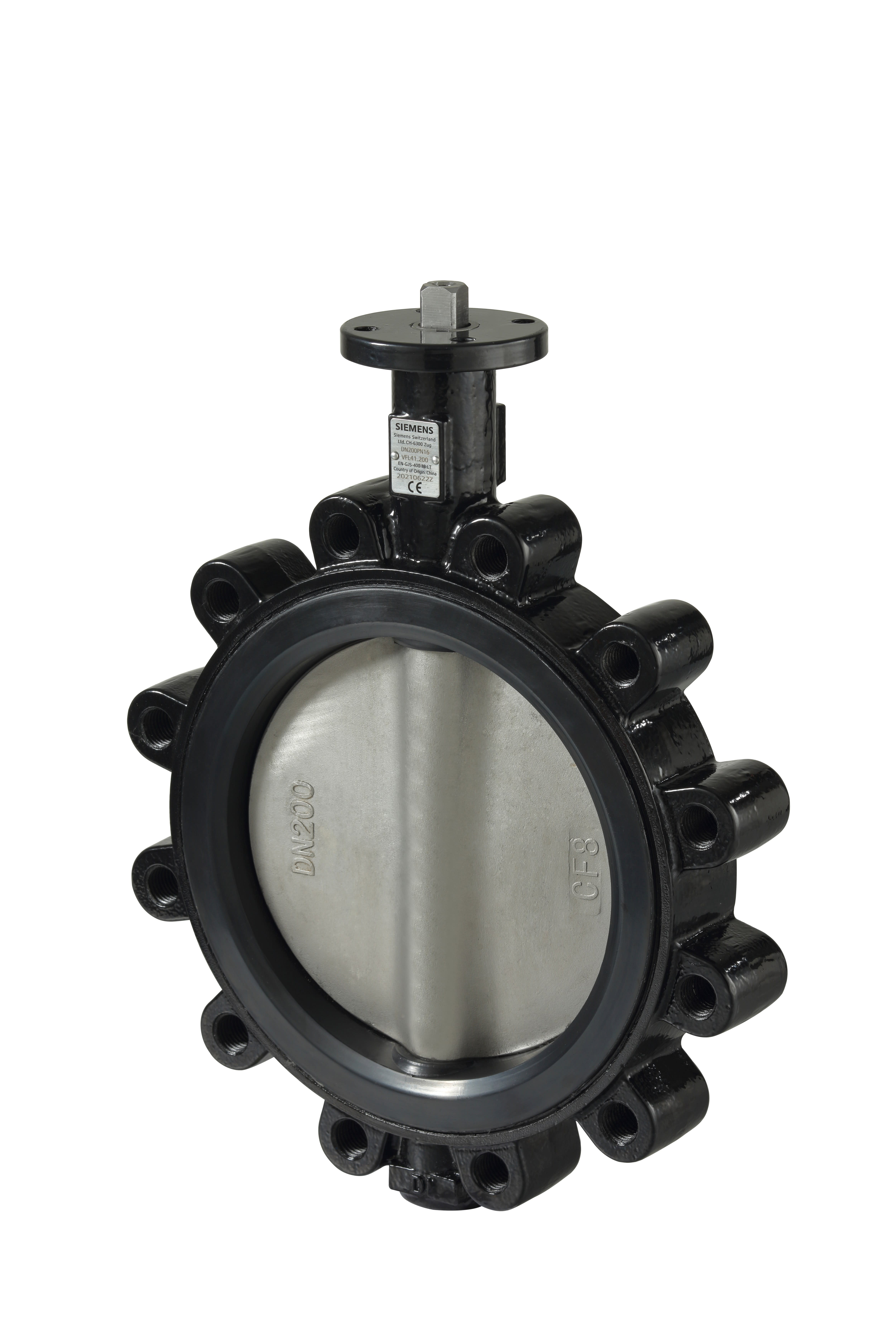 SIEMENS - BUILDING T - BCTS55235-V152 VFL41.80 FARFALLA TIPO LUG DN 80