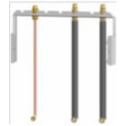 BAXI - BAXA7213885 KIT RACC.IDR.CENTR.SOLO RISC.