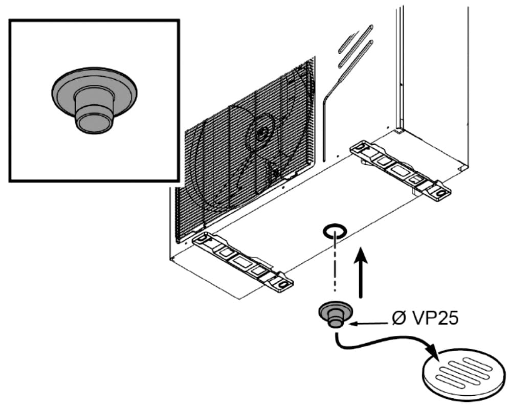 BAXI - BAXA7727910 SCARICO CONDENSA AWHP 4.5/6