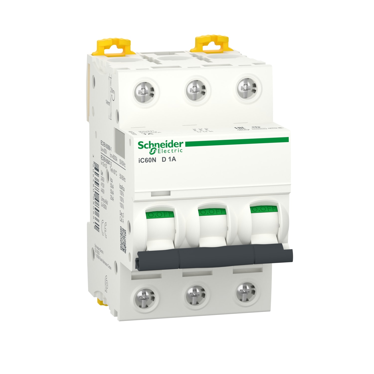 SCHNEIDER ELECTRIC - SNRA9F75301 IC60N 3P D 1A 6000A
