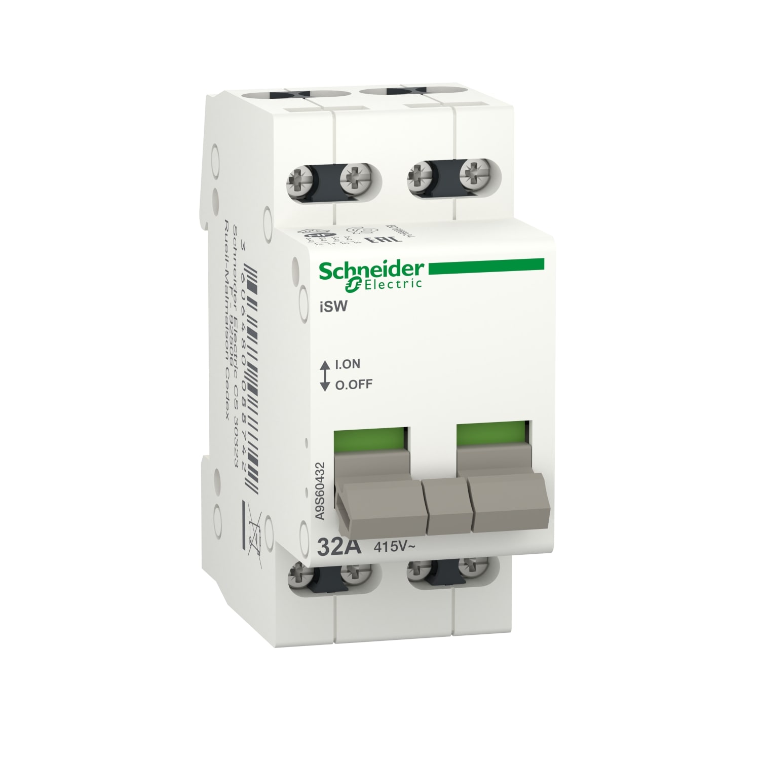 SCHNEIDER ELECTRIC - SNRA9S60432 Interruttore sezionatore iSW 4P 32A