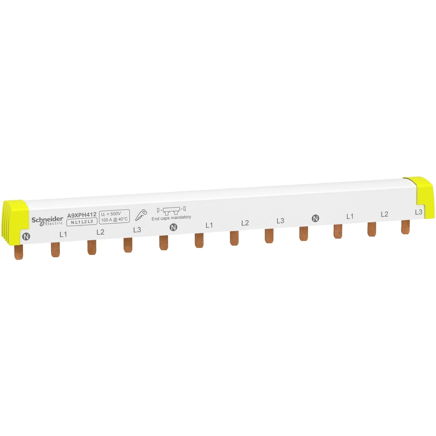 SCHNEIDER ELECTRIC - SNRA9XPH412 PETTINE IC60/STI 4P 12 MODULI