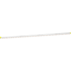 SCHNEIDER ELECTRIC - SNRA9XPH457 Pettine di collegamento tagliabile iC60/STI 4P (NL1L2L3) 57 moduli