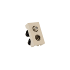 FAIT SRL - FIT5122100 AB/FI - PRESA DOPPIA FF + IECF COMP. AVE 45 BLANC