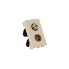 FAIT SRL - FIT5121100 AB/FM - PRESA DOPPIA FF + IECM COMP. AVE 45 BLANC