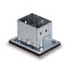 ABB SPA - ABB07433 FLANGIA ATT.QUADRO IP44 H75 Z 200