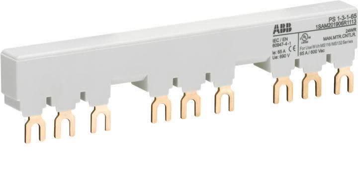 ABB SPA - ABBEP 120 8 PS1-3-1 BARRE COLL. X 3 MS116/132 + 1 AUX.