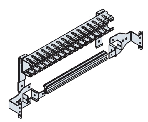 ABB SPA - ABBGC8002 KIT GUIDA DIN+CAN.SUPP.800 M-K RID.