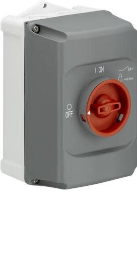 ABB SPA - ABBIB132F IB132-F custodia grigia MS116/132 man Rossa
