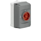 ABB SPA - ABBIB132F IB132-F custodia grigia MS116/132 man Rossa