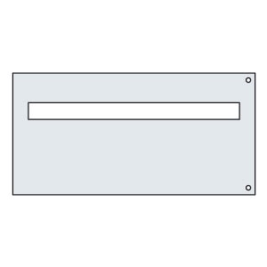 ABB SPA - ABBPM2312 PANNELLO T1/2/3 VERT.DIFF. L600 H300